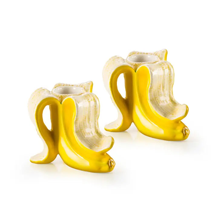 Banana Romance candle holders-New Arrivals 2025-Little Fish Co.