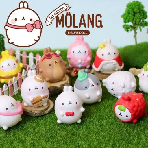 Molang costume dress up random figure V2-Little Fish Co.