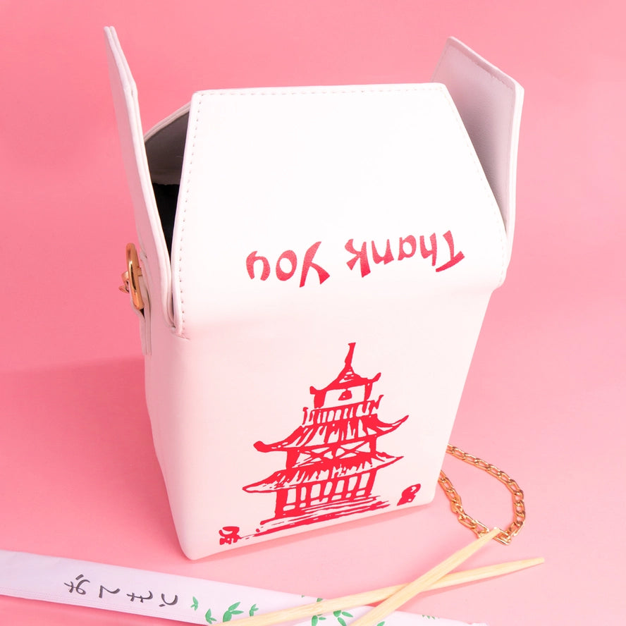 Chinese Takeout Box Handbag-New Arrivals 2025-Little Fish Co.