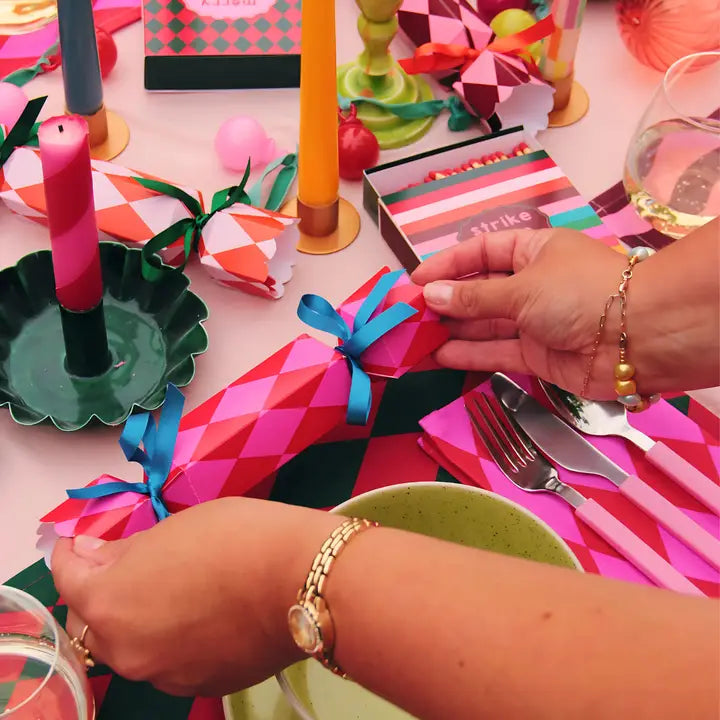 Christmas Crackers - Red / Pink (Ships September)-Top 30 Christmas-Little Fish Co.