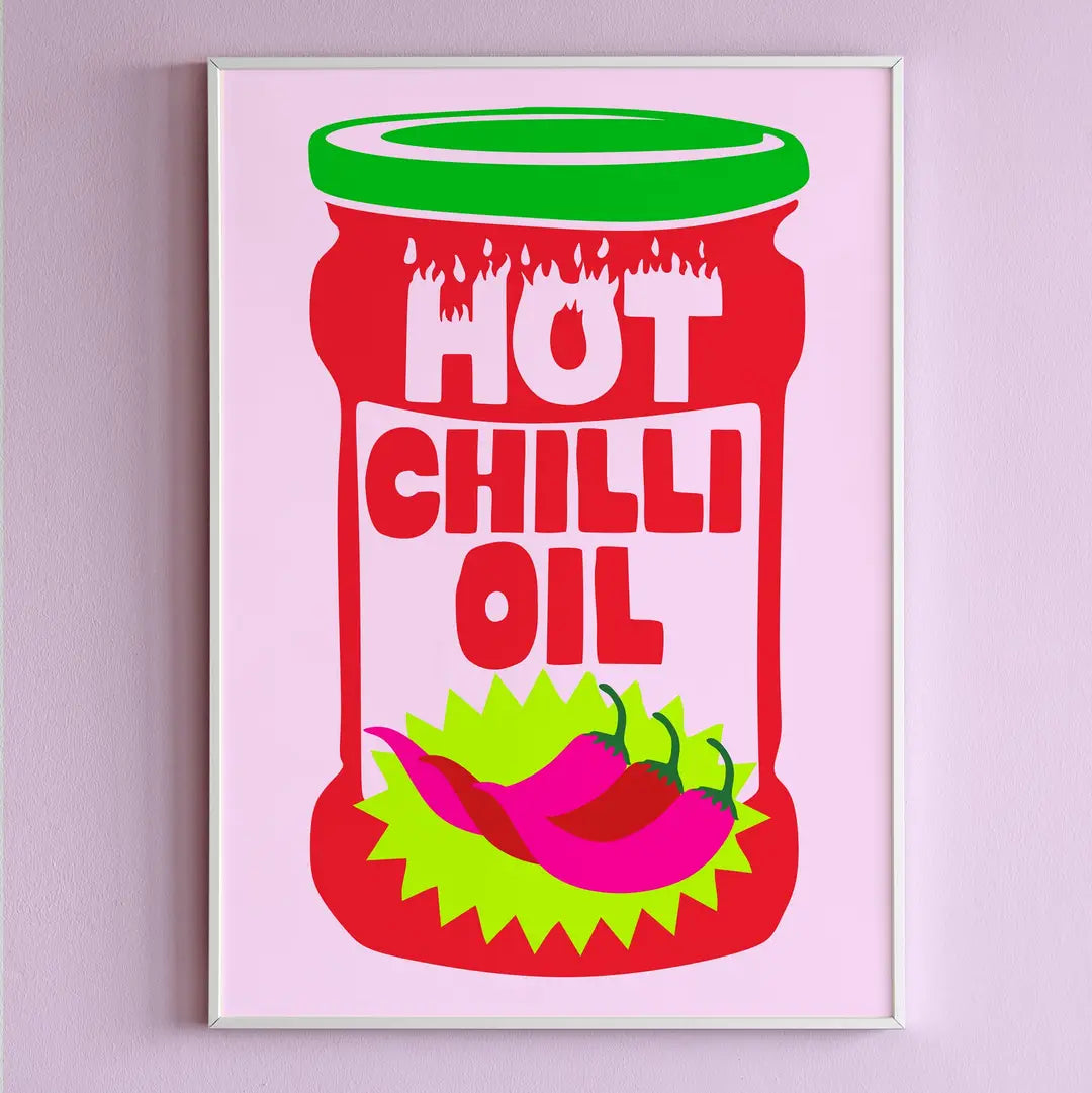 A5 Hot Chili wall print