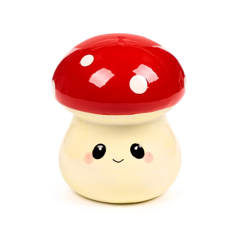 Mushroom ceramic money box