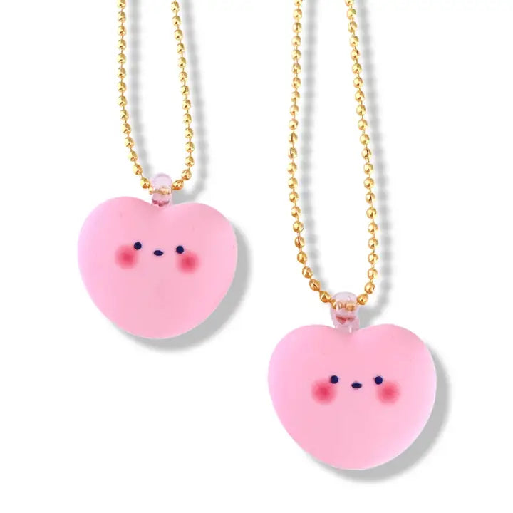 Pop Cutie -Shy Heart necklace-Fun-Little Fish Co.