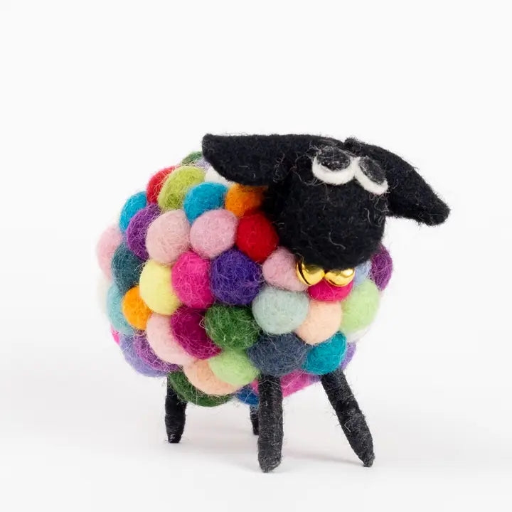 Felt Rainbow Sheep-Little Fish Co.