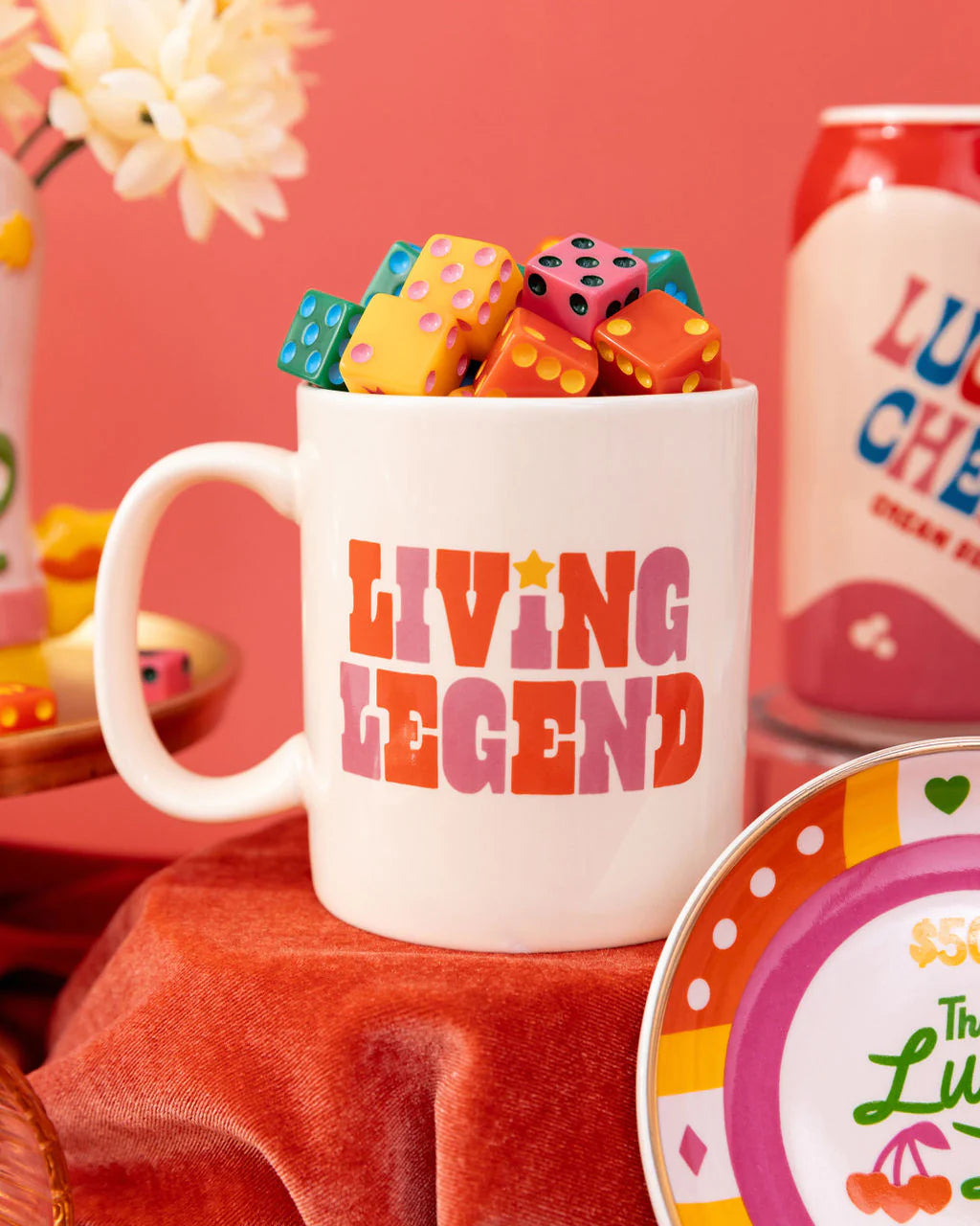 Hot Stuff- Living Legend Mug-Decor-Little Fish Co.