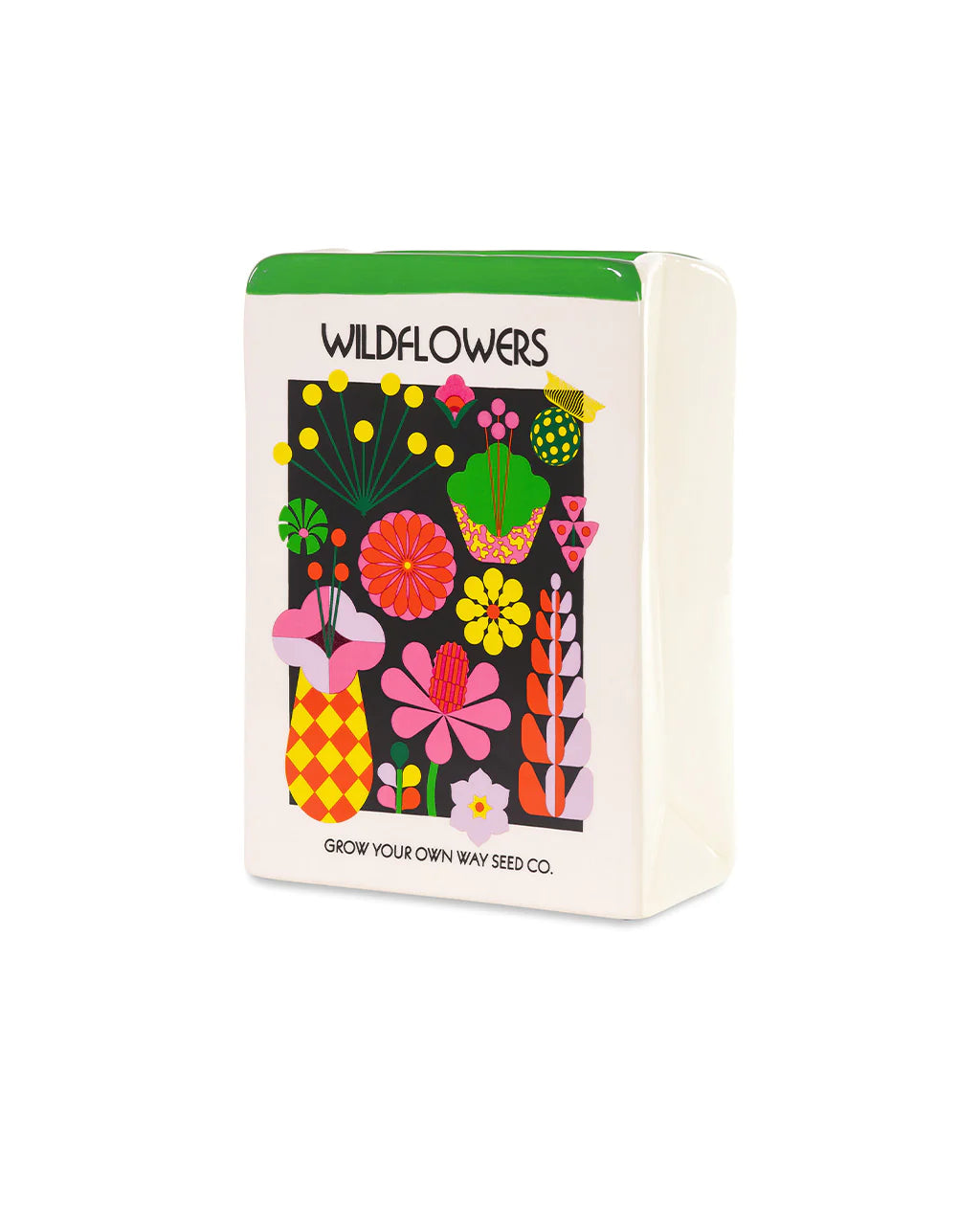 Wildflower Seeds Vase-Decor-Little Fish Co.