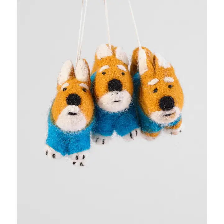 Handmade Shishi dog Hanging Ornament-Top 30 Christmas-Little Fish Co.