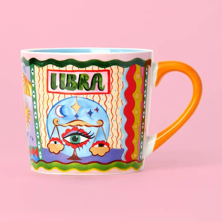 Libra Zodiac Mug-Little Fish Co.