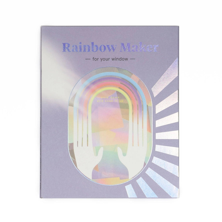 Rainbow Maker - Sticker Slow own and soak it up-Decor-Little Fish Co.