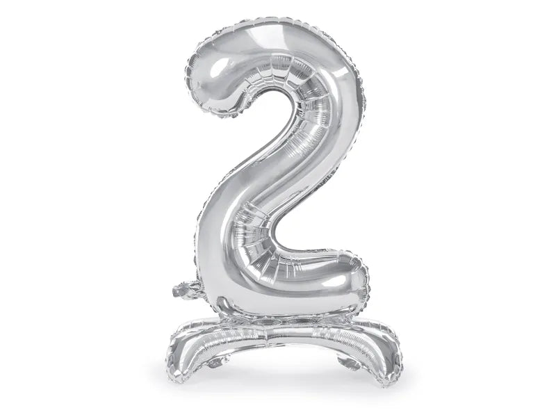 Standing foil Number Balloon - Various-Little Fish Co.