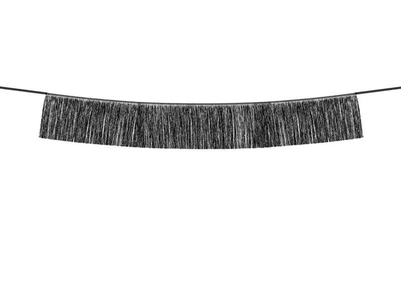 Fringe Garland in Black-Fun-Little Fish Co.