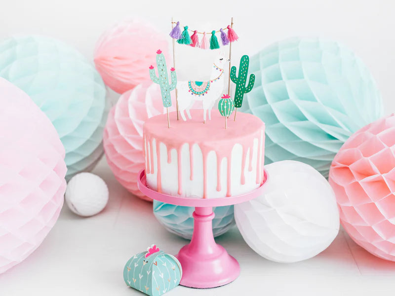 Llama Cake Topper-Top 30 Party-Little Fish Co.