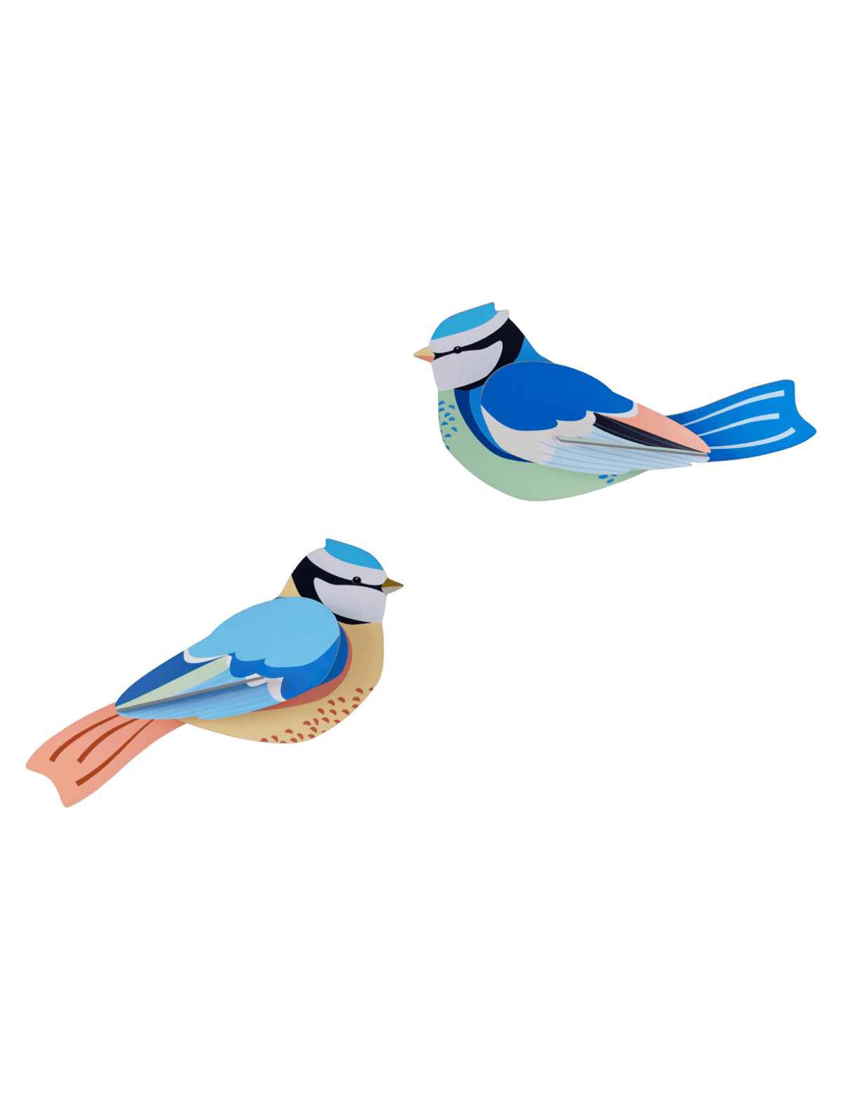 Studio Roof Blue Tits-Little Fish Co.