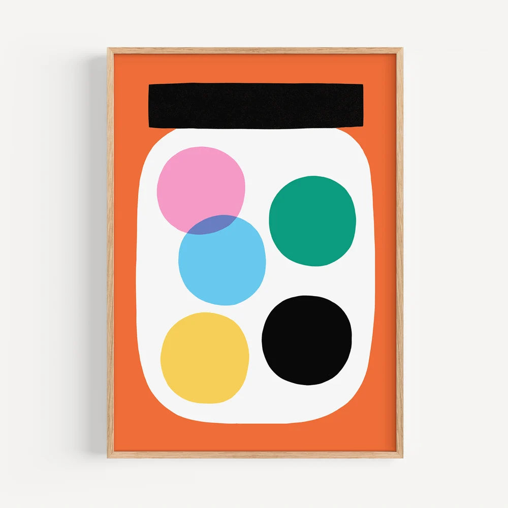 Bubble Gums Art Print-Art-Little Fish Co.