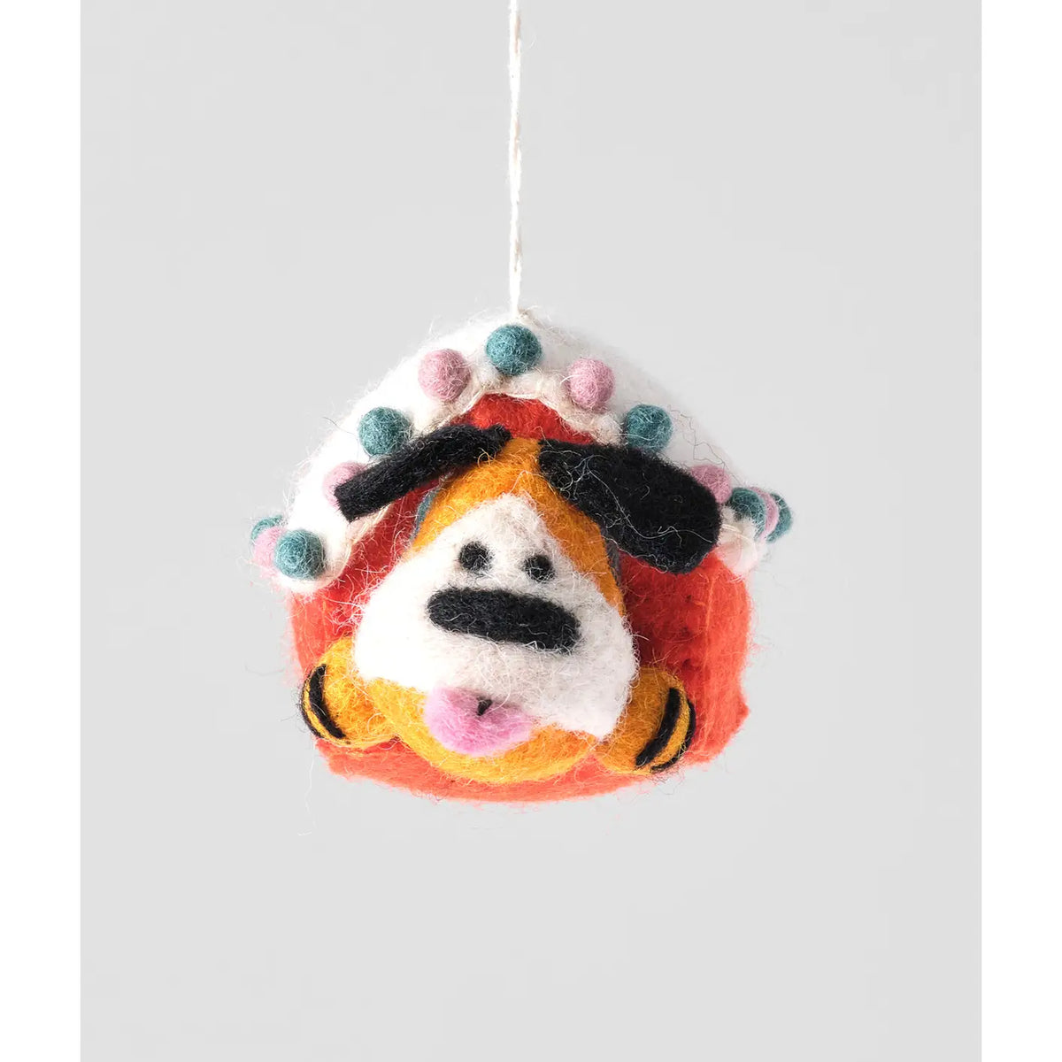 Roger, Dog Hanging Felt Ornament