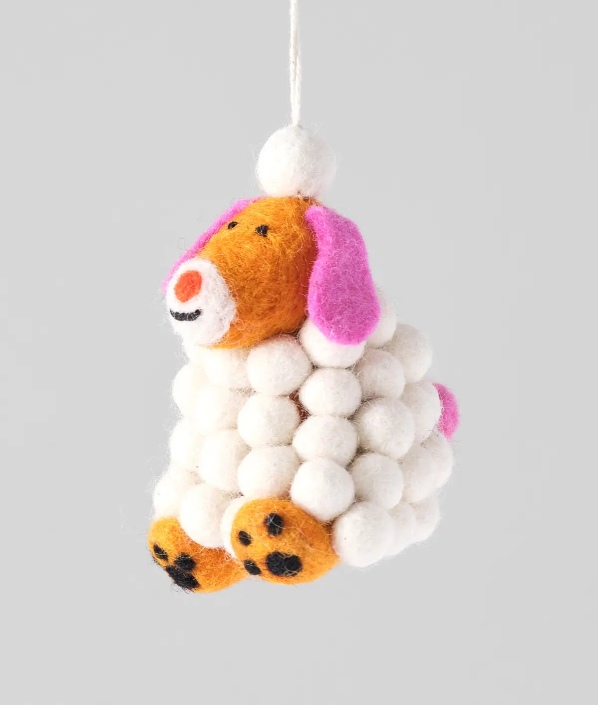 Minu, Dog Hanging Felt Ornament