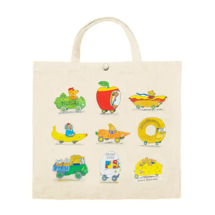 3P4 X Richard Scarry® - Busy Town Market Tote