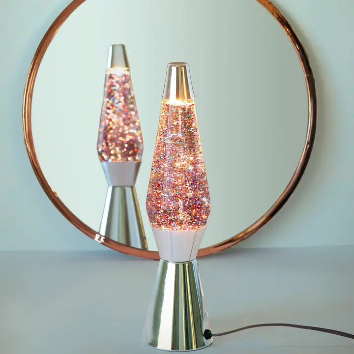 Bullet Lava lamp SILVER-Decor-Little Fish Co.