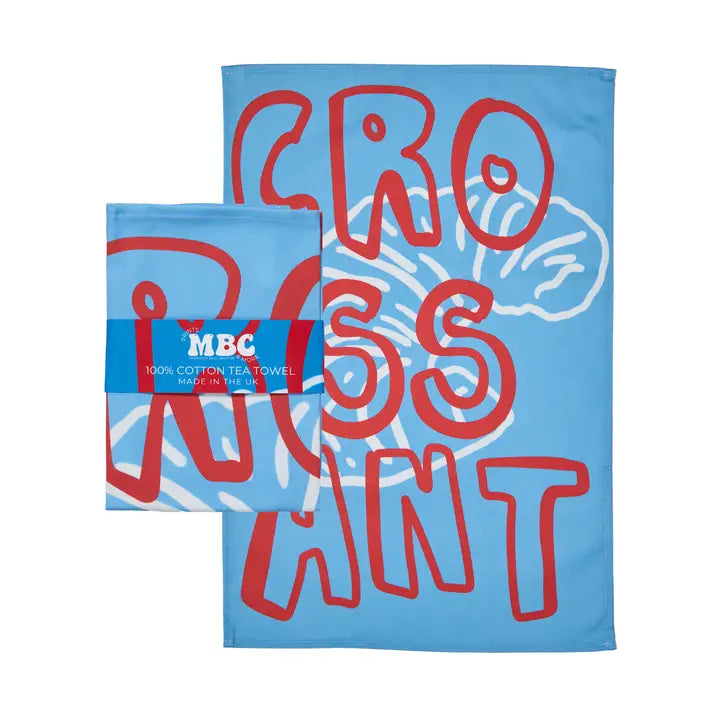Croissant Tea towel-New Arrivals 2025-Little Fish Co.