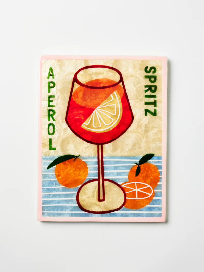 Happy hour Spritz tile-Top 30 Art-Little Fish Co.