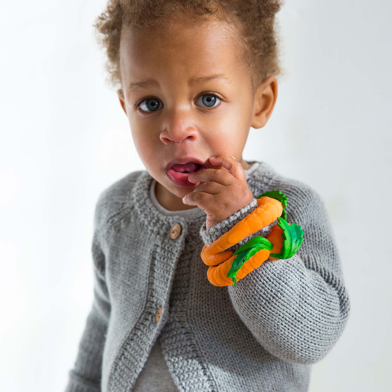 Cathy the Carrot - Baby Teether-Fun-Little Fish Co.