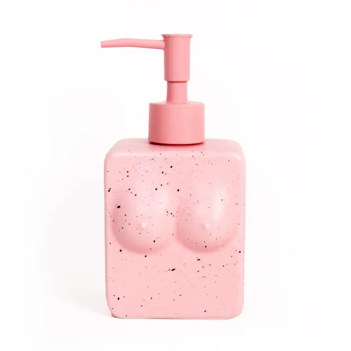 Pink Tits Soap Dispenser