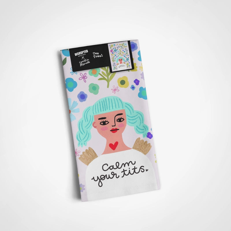 Calm your ... Dish towel