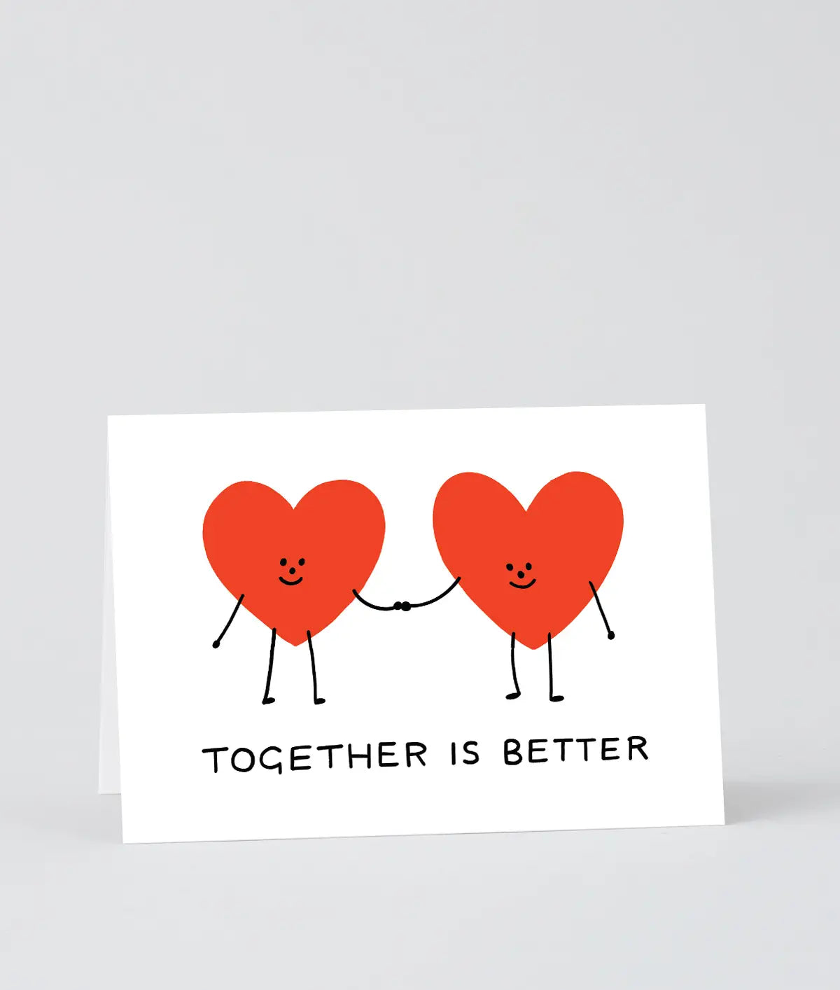 Together Is Better Greetings Card