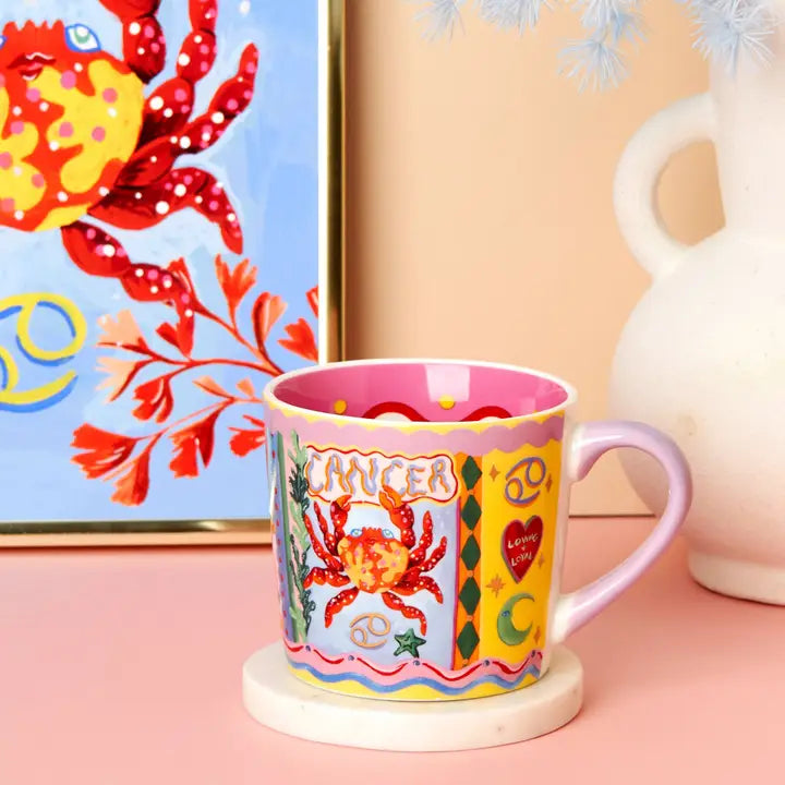 Cancer Zodiac Mug-Little Fish Co.