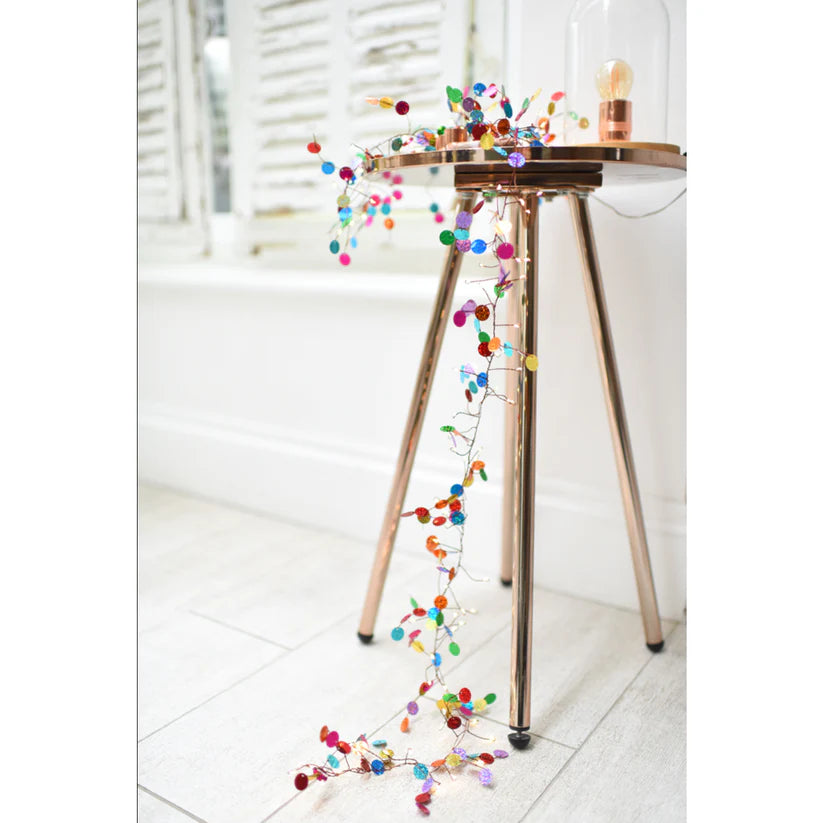 Confetti String - Colorful Decorative Fairy Lights - Plug In-Top 30 Christmas-Little Fish Co.