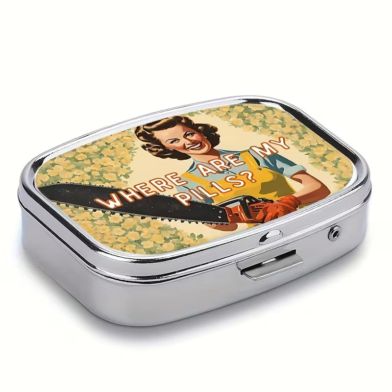 Chainsaw Mini Pill Box