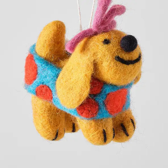 Wrap Magazine hanging felt Ornaments - various styles-Top 30 Christmas-Little Fish Co.