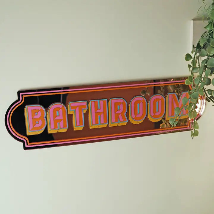 Bathroom Gold Mirror-Little Fish Co.