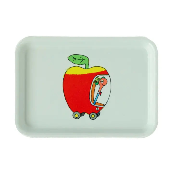 3P4 X Richard Scarry® - Apple Car Vintage Tray