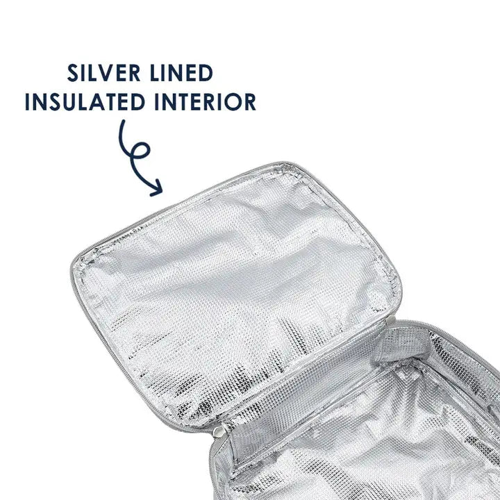 Flower shop confetti lunch bag-Little Fish Co.