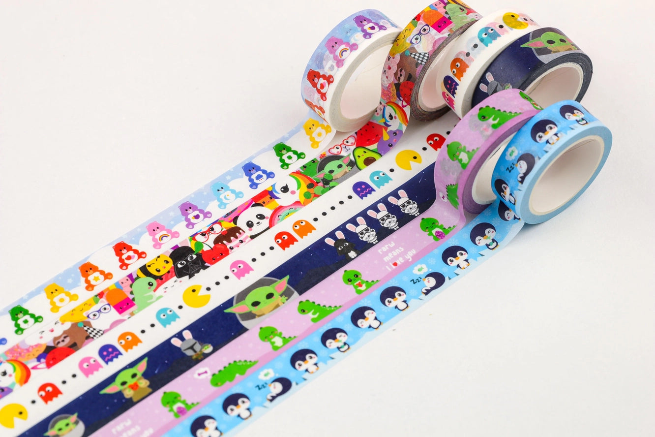 Washi tape - Pac Man-Top 30 Stationary-Little Fish Co.