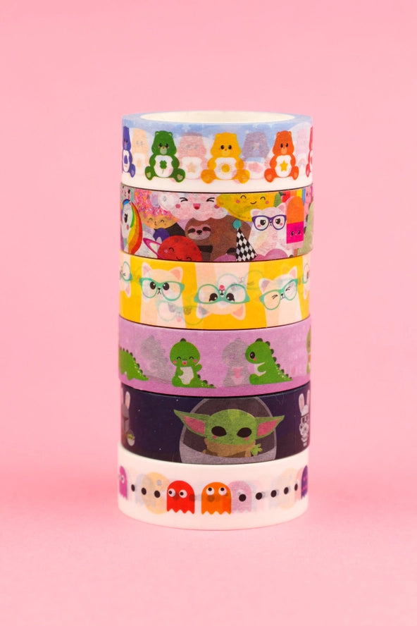 Washi tape - Pac Man-Top 30 Stationary-Little Fish Co.