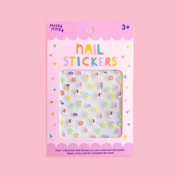 Birthday party Nail stickers-Little Fish Co.