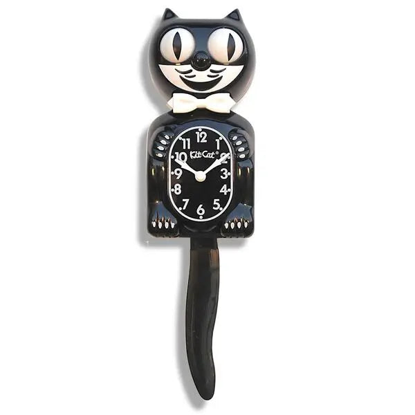 Classic Black Kit Cat Clock