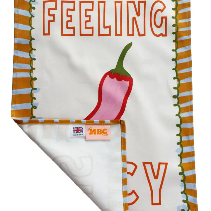 Feeling Spicy Tea towel-New Arrivals 2025-Little Fish Co.