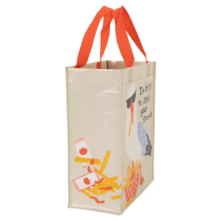 Handy tote bag - steal your snacks-New 2025-Little Fish Co.