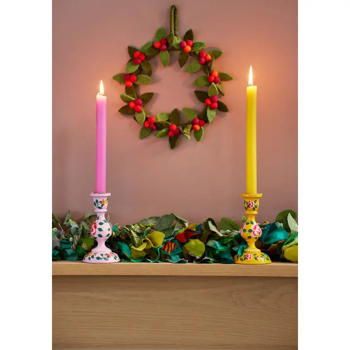 Felt Berry Wreath Small-Little Fish Co.