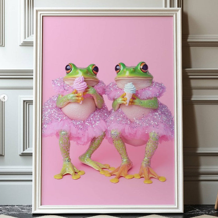 Bestie Frogs Ice-cream-New Arrivals 2025-Little Fish Co.