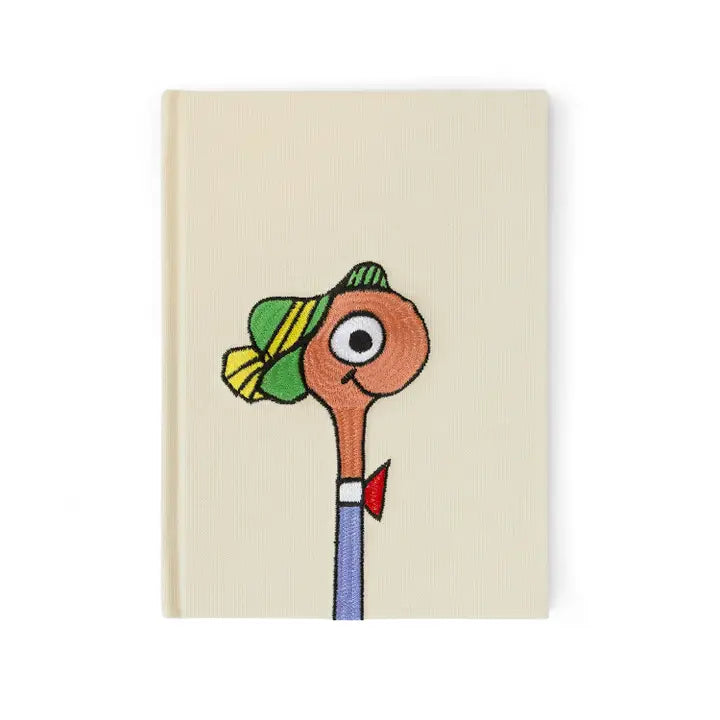 3P4 X Richard Scarry® - Lowly Worm Embroidered Journal