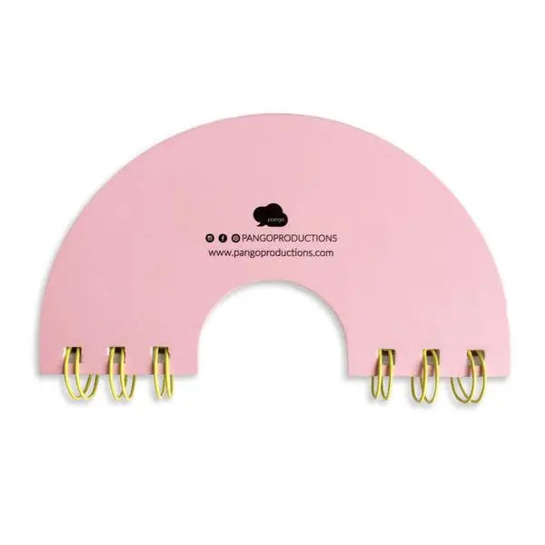 Rainbow squishy mini notebook A6-Little Fish Co.