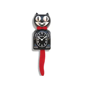Crimson Royale Kit Cat Clock