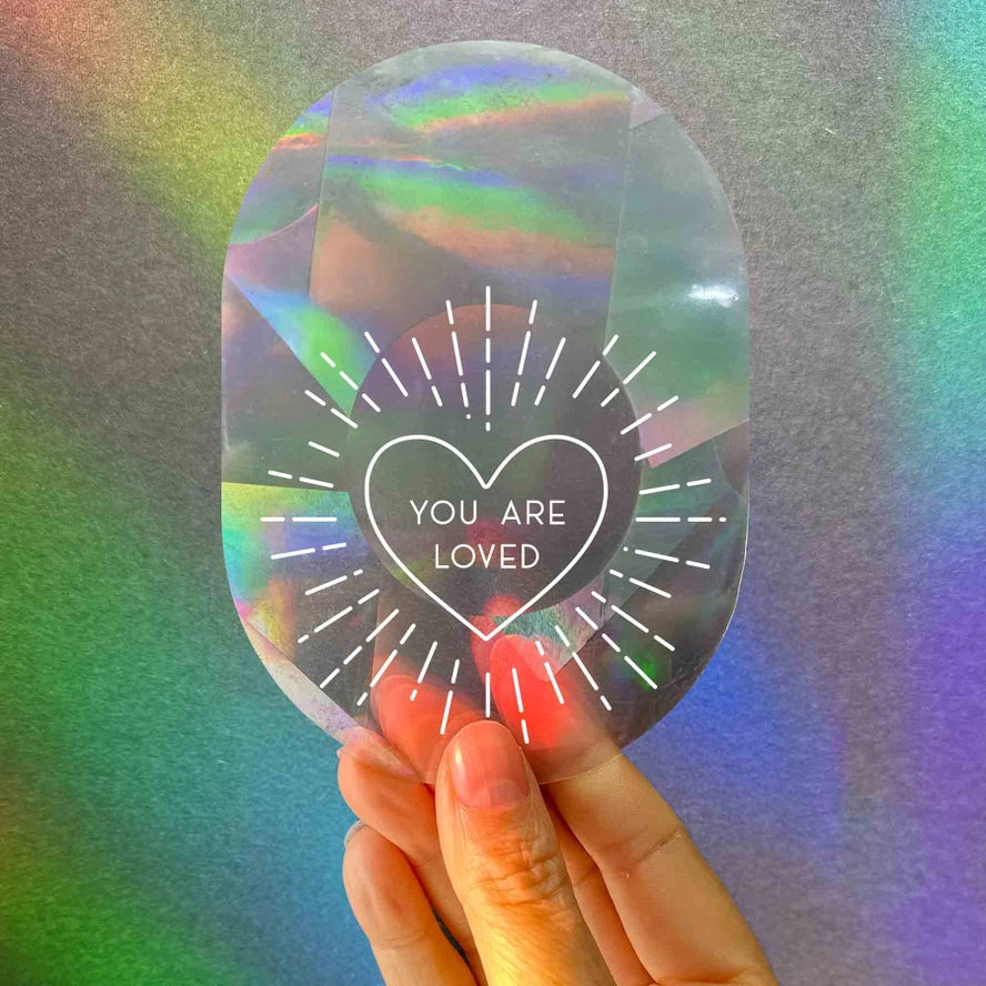 Rainbow Maker - Sticker you are loved-Decor-Little Fish Co.