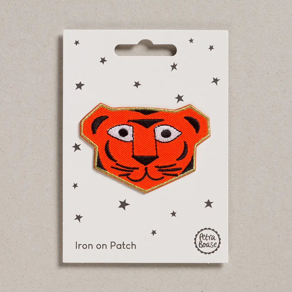 Iron on patch - Tiger-Fun-Little Fish Co.
