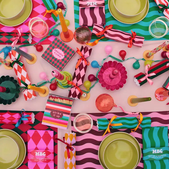 Christmas Crackers - Red / Green (Ships September)-Top 30 Christmas-Little Fish Co.