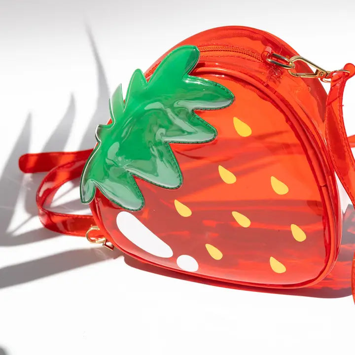 Jelly handbag strawberry-New Arrivals 2025-Little Fish Co.